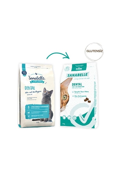 Sanabelle Dental Ağız Ve Diş Sağlığına Özel Kedi Maması 8 Kg