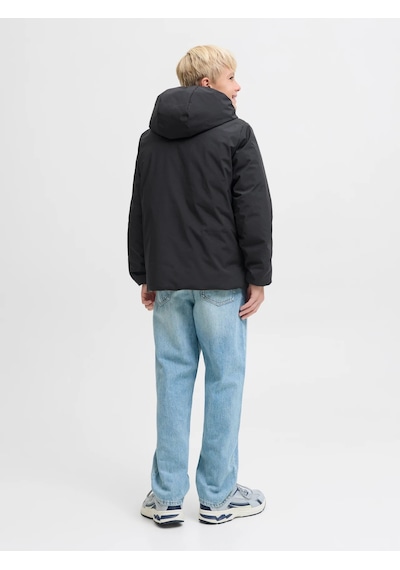 Jack & Jones Jack&jones Jjebrook Çift Taraflı Erkek Çocuk Ceket 12279138 Siyah