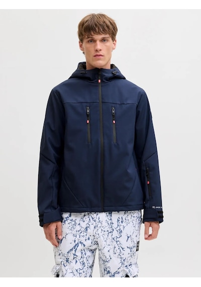 Jack & Jones Jack&jones Jjlagarde Softshell Erkek Mont 12284699 Navy Blazer