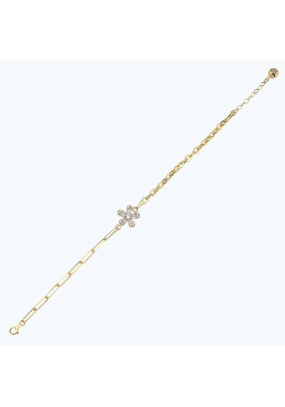 Altınbaş Altın Çiçek Bileklik Blazn306-25825 Çok Renkli