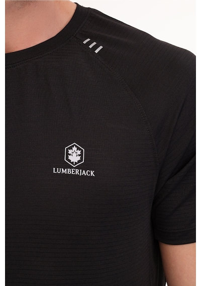 Lumberjack Ml Clıff 11csh-1002 5fx Siyah Erkek Kısa Kol T-shirt Siyah