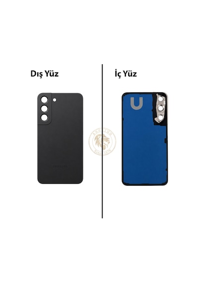 Samsung Galaxy S22 Siyah Uyumlu Arka Kapak