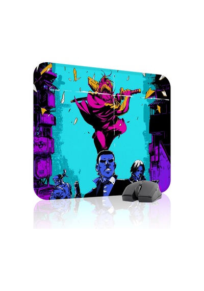 Kat Ana Zero Kaymaz Dikişli Kauçuk Oyuncu Mousepad V1 - 48x40 Xl Gaming Mouse Pad Fare Altlığı