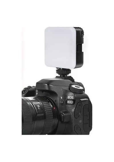 Thentech Selfie Işığı Şarjlı Fotoğraf Makine Telefon Tripod Laptop Uyumlu Kolay Taşınabilir Profesyonel Işık Beyaz