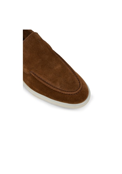 Deery Erkek Hakiki Süet Taba Rengi Loafer Ayakkabı - 02032mtbac01 Taba