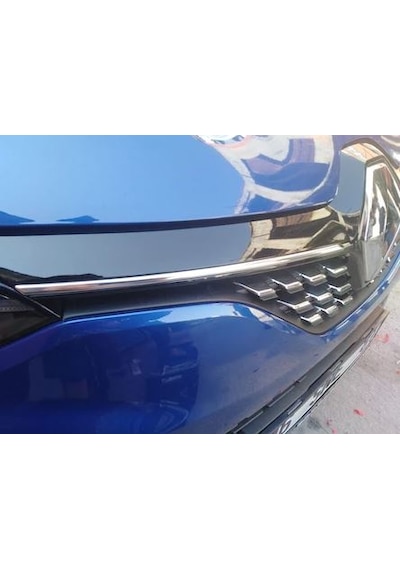 Renault Clio 5 Krom Ön Panjur Üstü 2 Parça 2019 ve Üzeri