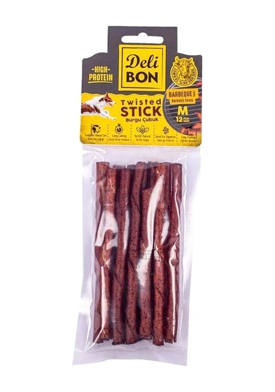 Deri Burgu Çubuk Orta Boy Barbekü Kalın 12& 039 Li Paket