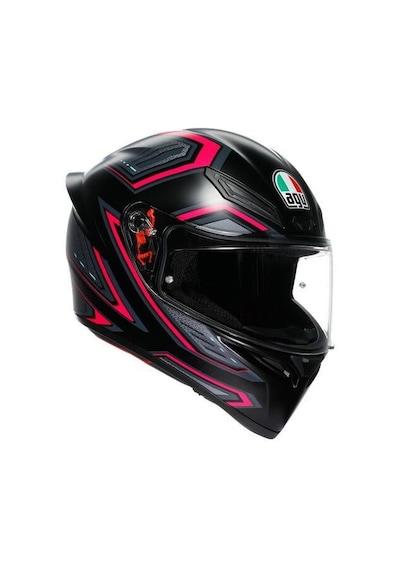 Agv K1 S E2206 Sling Matt Siyah Pembe  Motosiklet Kaskı.