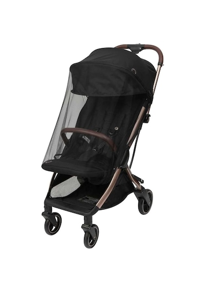 Maxi Cosi Eva Otomatik Katlanan Kompakt Bebek Arabası Essential Black Champagne