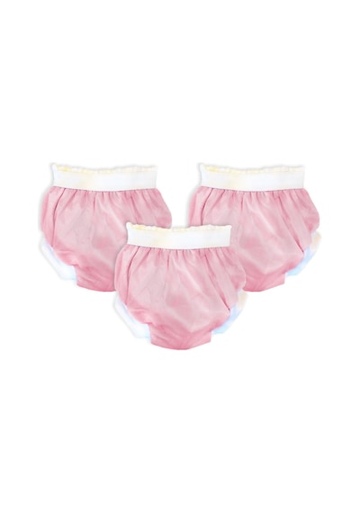 Pierre Cardin 3'lü Alıştırma Külodu 10-15kg - Pembe