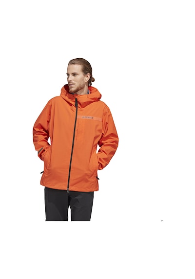 Adidas Terrex Multi Rain.rdy Erkek Yağmurluk Hm4052 Turuncu 001