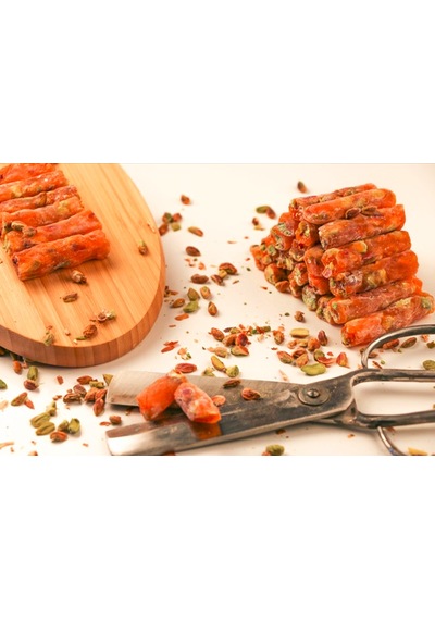 Haluk Aydın Kuruyemiş Portakallı Antep Fıstıklı Fitil Lokum 800 G