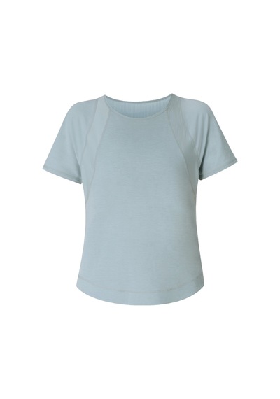 Sweaty Betty Breathe Easy Mesh T-shırt 5525 Mavi