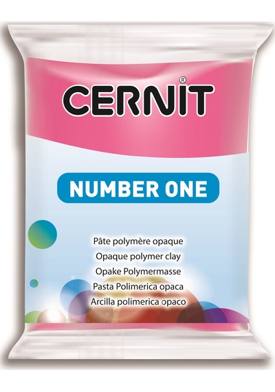 Cernit Number One Polimer Kil 481 Raspberry