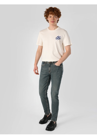 Colin's 041 Danny Slim Fit Düşük Bel Düz Paça Mavi Erkek Jean Pantolon CL1063483_Q1.V1_DN41876