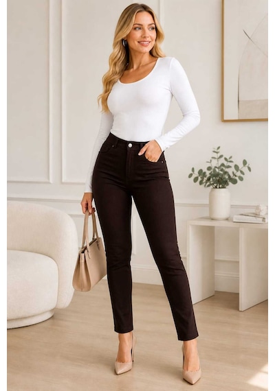 Duygu Altıntaş Yüksek Bel Skinny Pantolon Kahverengi Toparlayıcı Esnek Dar Paça Günlük & Şık Acı Kahve - 875186426 Acı Kahve - 875186426 Acı Kahve Duygu Altıntaş Yüksek Bel Skinny Pantolon Kahverengi Toparlayıcı Esnek Dar Paça Günlük & Şık Acı Kahve - 875186426 Acı Kahve - 875186426 Acı Kahve