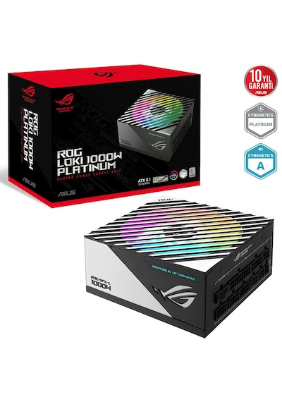 Asus Rog Lokı SFX-L 1000w 80+ Platinum ATX 3.1 PCIe 5.1 Güç Kaynağı