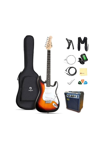 Vangoa Elektro Gitar Seti Sunburst