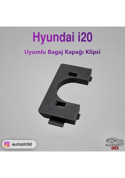 Hyundai İ20 Uyumlu Bagaj Kapağı Klipsi