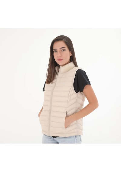 Lumberjack Ekru Kadın Yelek 2w4sn343pr 001