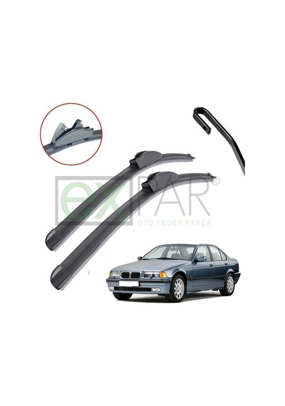 Bmw 3 Serisi E36 Ön Silecek Süpürgesi Takımı 1991 - 1998 Model Sedan Hatchback