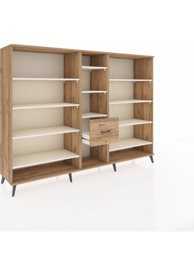Hyperion Dolap 11 Raflı 3 Çekmeceli 220x44x163 Çam-aytaşı/çam Aytası/atlas Çam - Atlas Çam Hyperion Dolap 11 Raflı 3 Çekmeceli 220x44x163 Çam-aytaşı/çam Aytası/atlas Çam - Atlas Çam