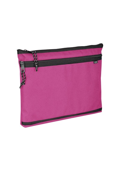 Jacbag Dual Zip Folder-pembe