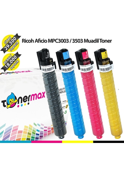 Ricoh Mp C3504 Uyumlu Toner Set