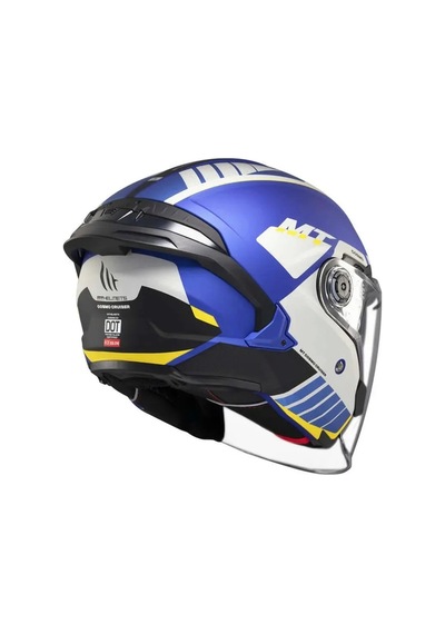 Mt Cosmo Sv Cruıser C7 Mat Mavi Açık Kask Mavi