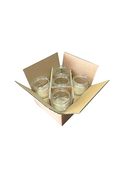 Ayrex Afracam 300 Ml Metal Siyah Kapaklı Şeffaf Cam Kavanoz 10 Adet Diğer