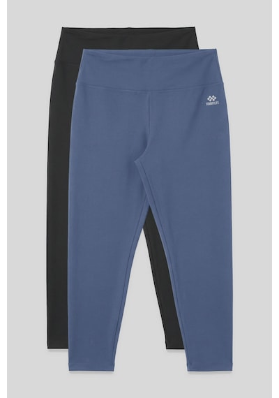 Tommy Life Slim Fit 2li Paket Antrasit-petrol Büyük Beden Kadın Tayt - 94650 Antrasit - Siyah Tommy Life Slim Fit 2li Paket Antrasit-petrol Büyük Beden Kadın Tayt - 94650 Antrasit - Siyah
