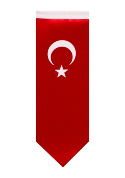Kılıç Türk Masa Bayrağı (Direksiz) 8,5x25 cm - 10 adet
