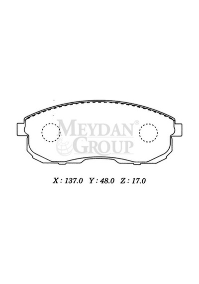 Nıssan Maxıma A32 95/00 Ön Fren Balatası Disk 137x48x17 Daıwa - Fren Ve Ekipmanları