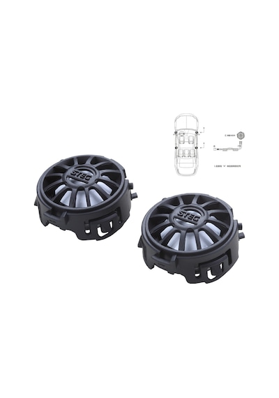 STEG BZ25 25MM CERAMIC TWEETER UPGRADE AUDIO Mercedes Benz