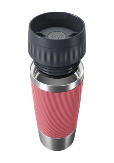 Tefal Travel Mug Termos Easy Twist Pastel Kırmızı 0.360 Lt