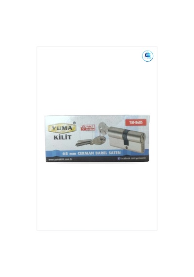 Cerman Barel 68 Mm Saten Kilit Silindiri Kapı Kilidi Ev Ofis Güve