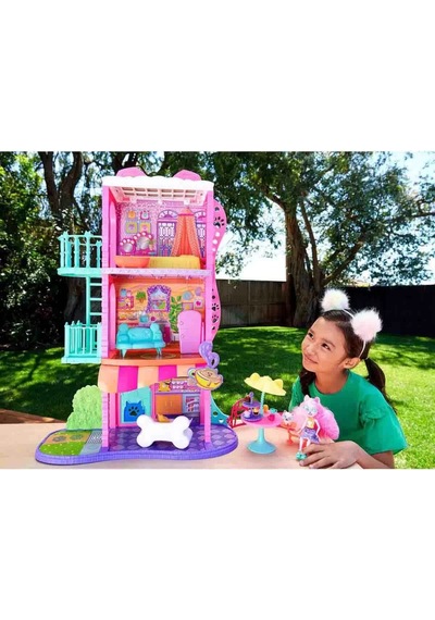 Mey İthalat Enchantimals Şehir Evi Ve Kafe Oyun Seti Hhc18