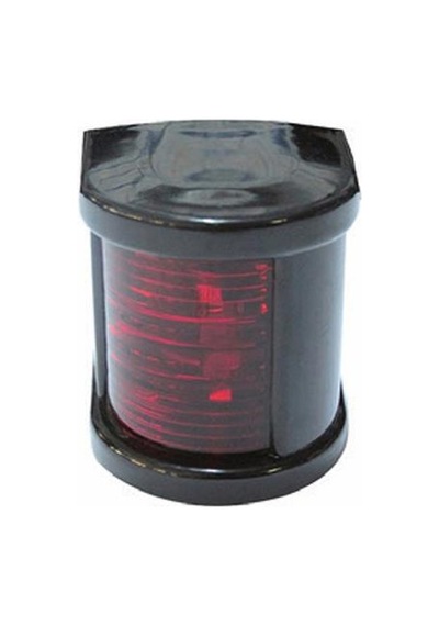 Seyir Feneri 6-12mt Tekne İçin İskele Siyah 12v Ampul
