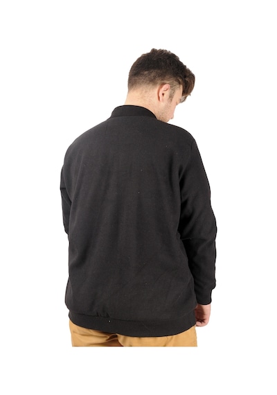 Mode Xl Erkek Sweat Polo Recycle Selanik Affiliation B20418 Siyah 001