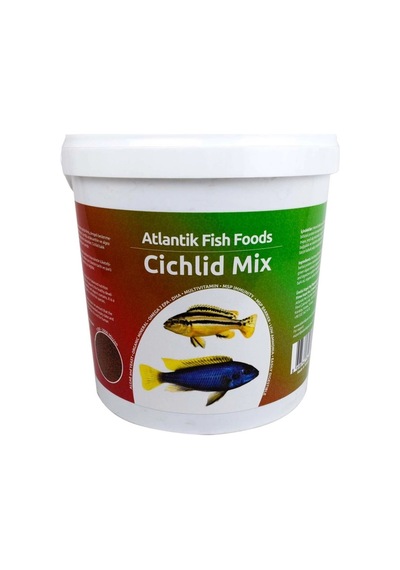 Atlantik Cıchlıd Mıx Granulat 3000 Gr Kova Balık Yemi