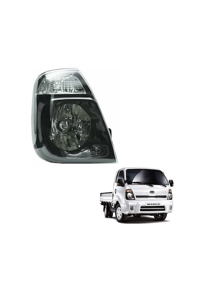 Kia Bongo 2012-2019 Far Lambası Ön Far Siyah Sağ