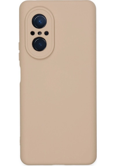 Newface Huawei Nova 9 Se Kılıf Nano İçi Kadife Silikon Semeglbl - 88 - Pudra
