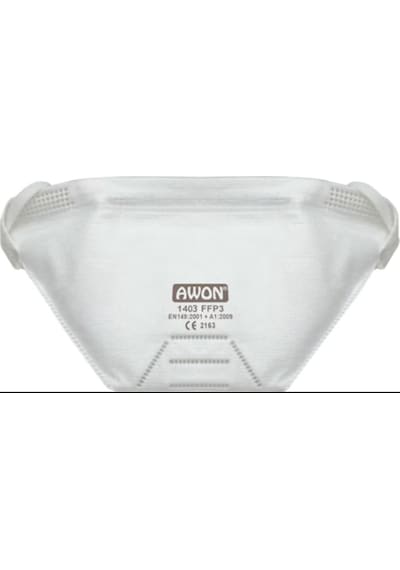 Maske Toz, Partikül,virüse Karşı Tam Koruma Düzey Ffp3 25 Li Paket