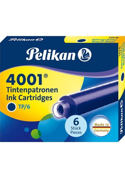 Pelikan Dolma Kalem Tüpü 6 Lı Mavi 4001-301176