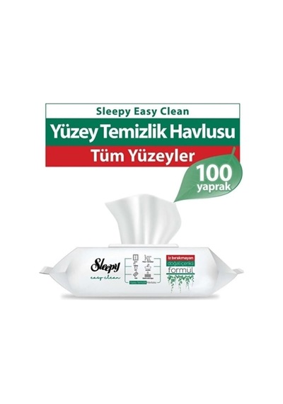 Easy Clean Premium Beyaz Sabun Katkılı Yüzey Temizlik Havlusu Mendili 3x100 300 Yaprak