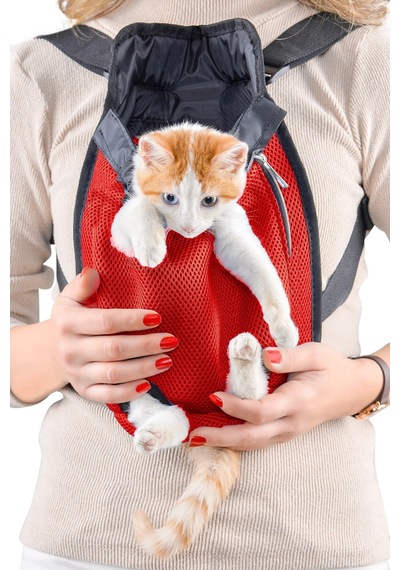 Markapet Kedi ve Köpek Ana Kucağı Taşıma Çantası 25 x 20 x 35 CM