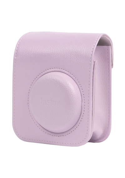 Instax Mini 13 Uyumlu Deri Çanta, Candy Pink