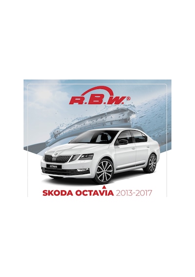 Rbw Skoda Octavia 3 2013 - 2017 Ön Muz Silecek Takımı