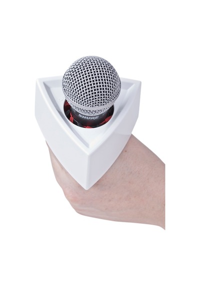 Rycote Beyaz Üçgen Mic Flag