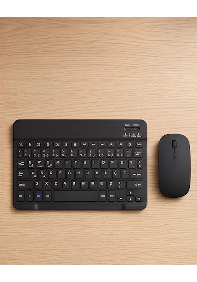 Sessiz Tuşlu Kablosuz Klavye Mouse Seti Çoklu Cihaz Uyumlu Mh-hs4597-4988